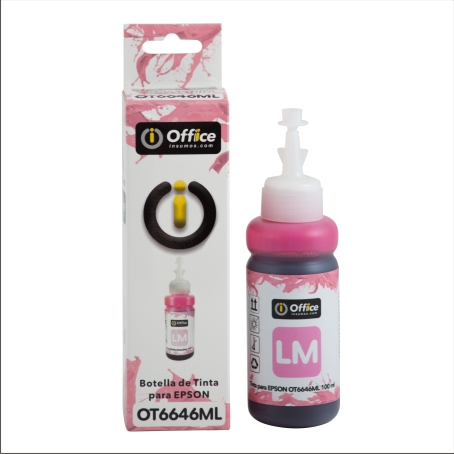 TINTA ALT P/EPSON 100CC BLISTER F MAGENTA LIGTH OT6646ML CON APLICADOR OT6646ML OFFICEINSUMOS.COM